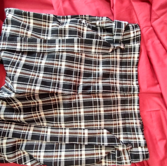 7th Avenue Design Studio Women's Size 10 Plaid Pants - Picture 3 of 4